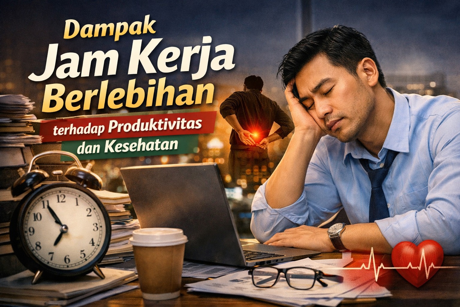 Dampak Jam Kerja Berlebihan terhadap Produktivitas dan Kesehatan