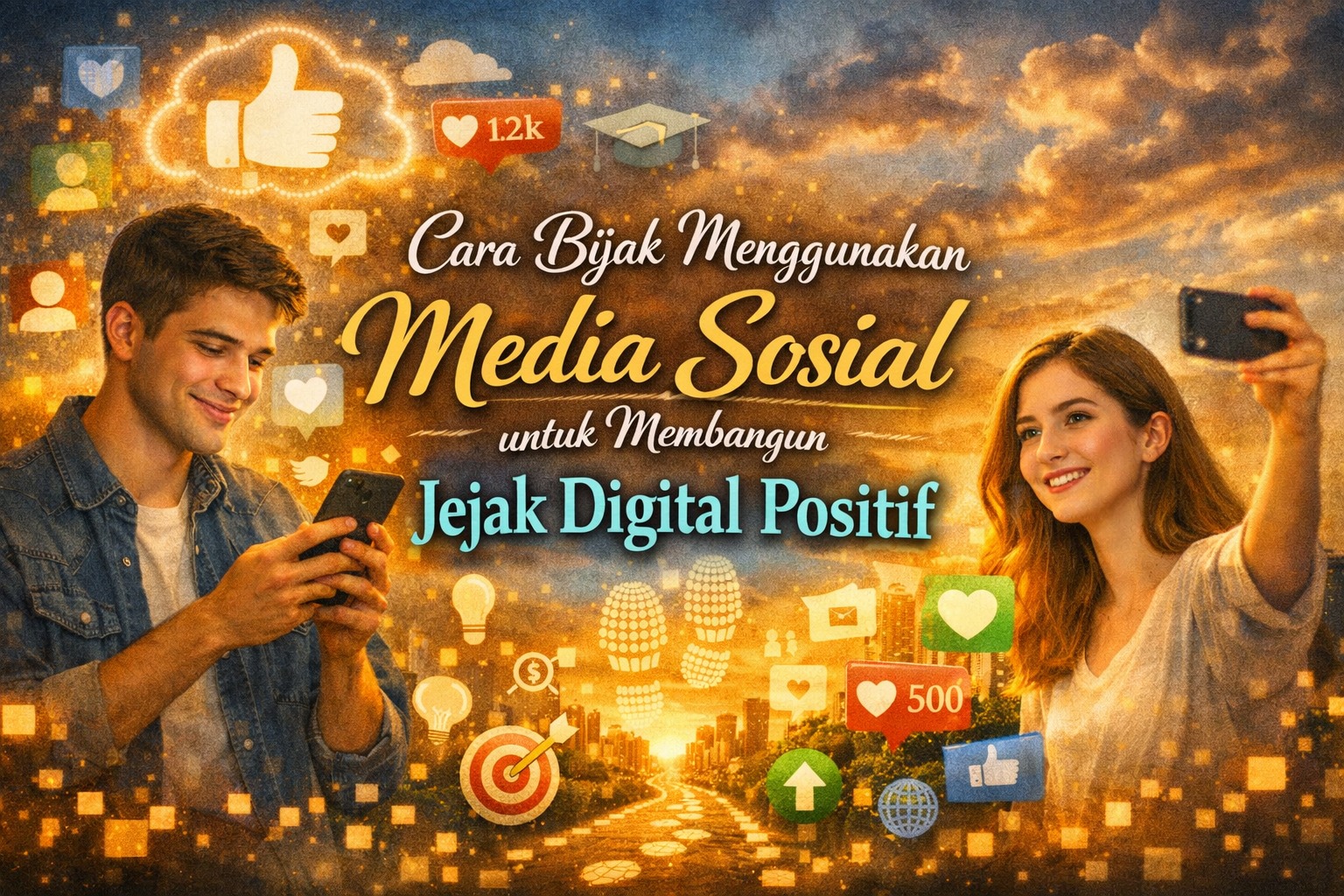 Cara Bijak Menggunakan Media Sosial untuk Membangun Jejak Digital Positif