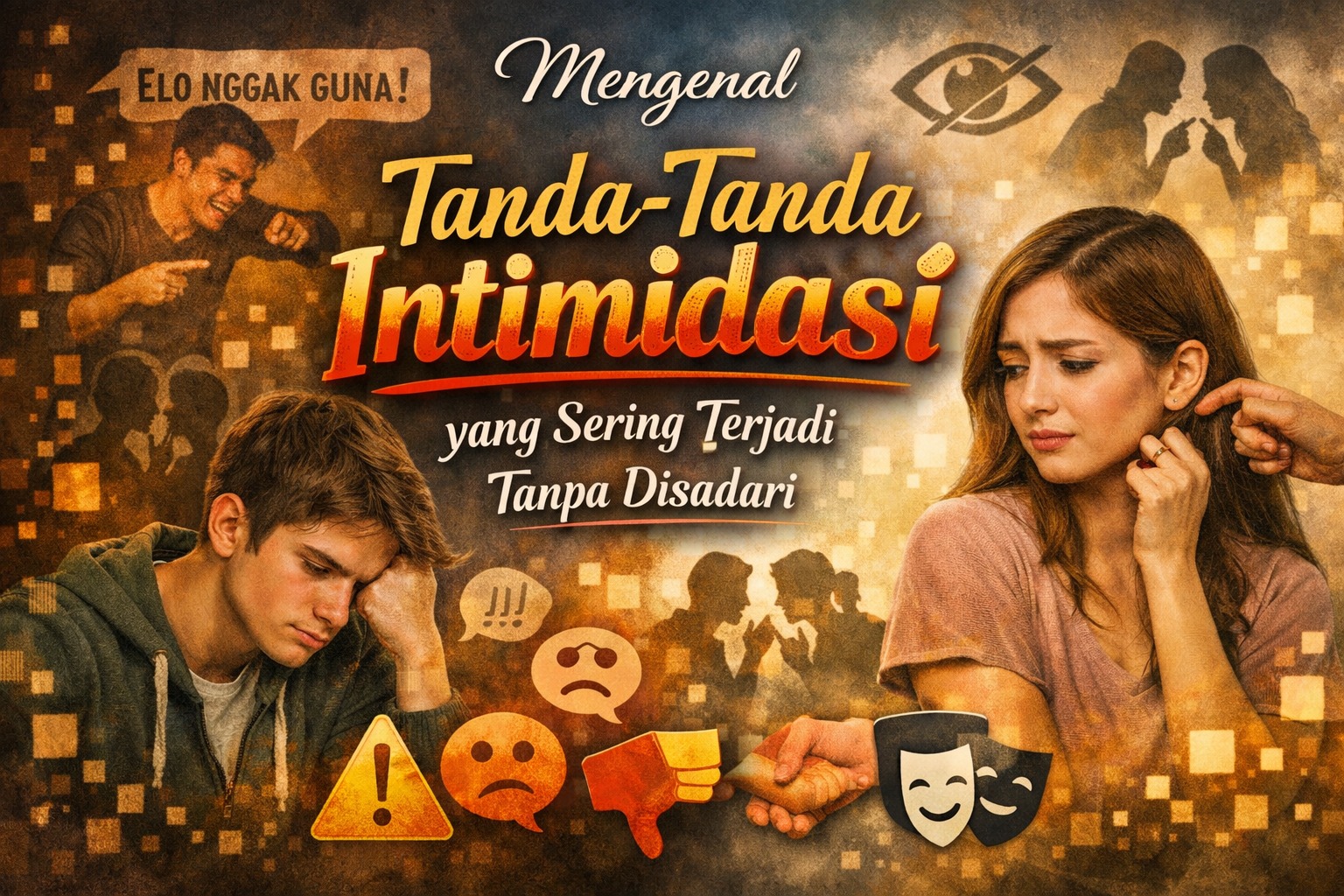 Mengenal Tanda Tanda Intimidasi yang Sering Terjadi Tanpa Disadari