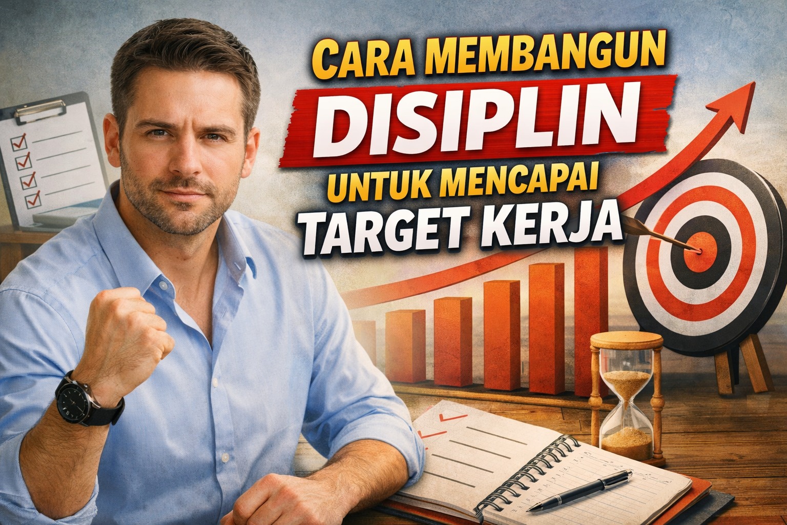 Cara Membangun Disiplin untuk Mencapai Target Kerja