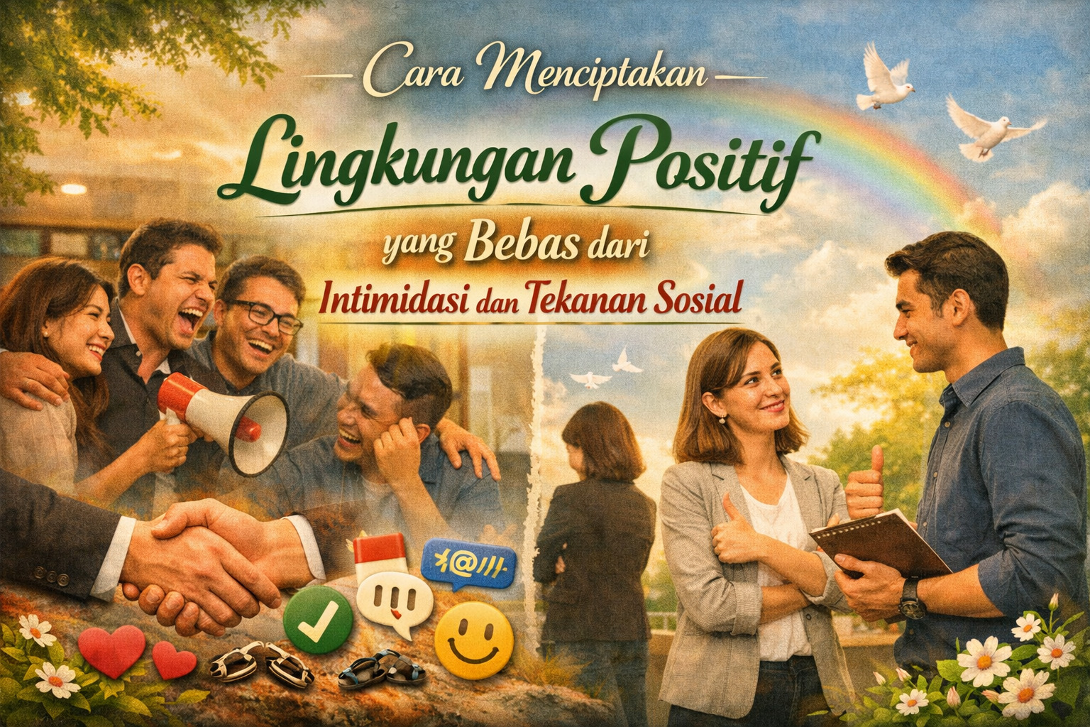 Cara Menciptakan Lingkungan Positif yang Bebas dari Intimidasi dan Tekanan Sosial