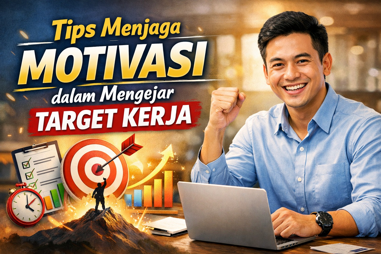 Tips Menjaga Motivasi dalam Mengejar Target Kerja