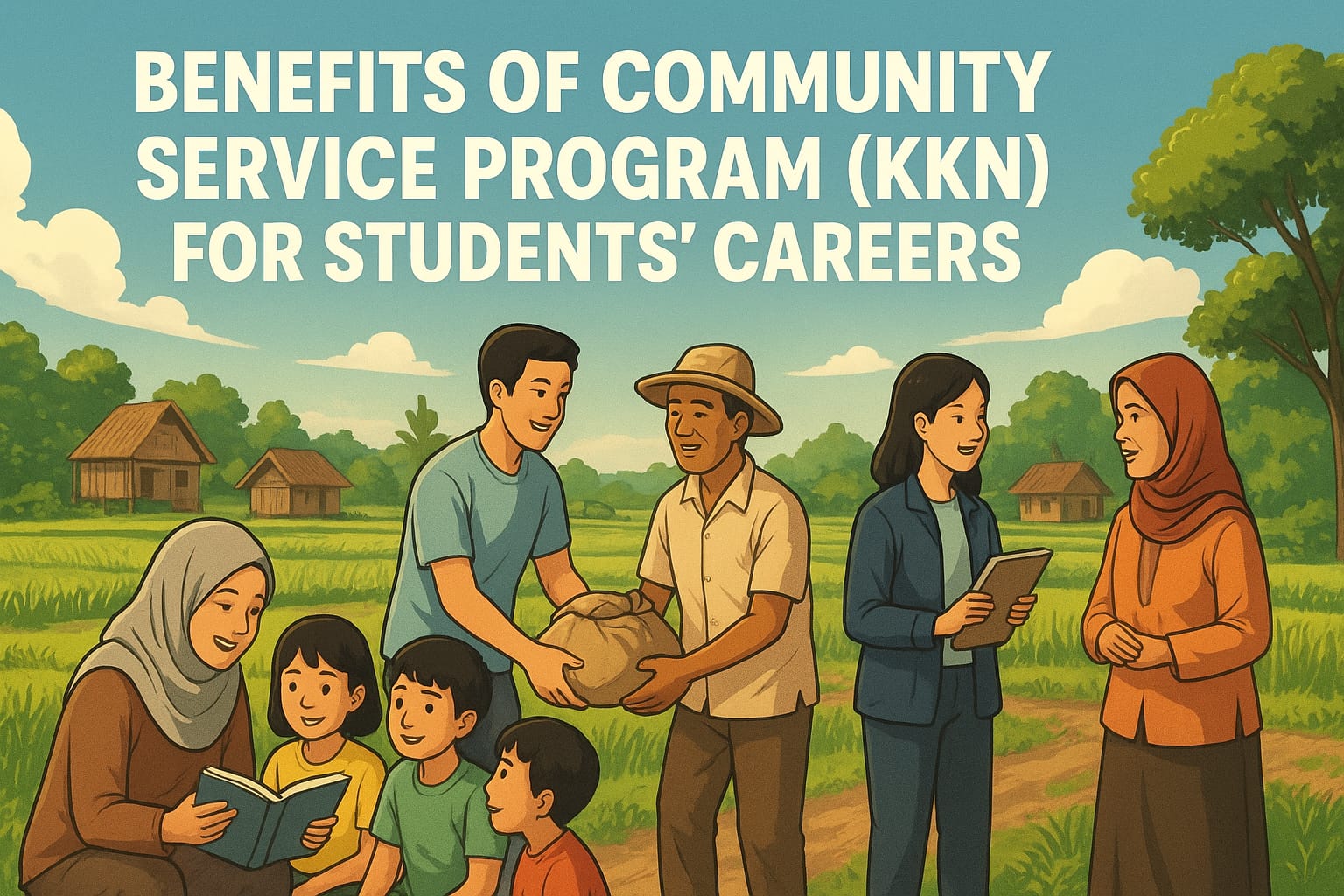 “Benefits of Community Service Program (KKN) for Students’ Careers”