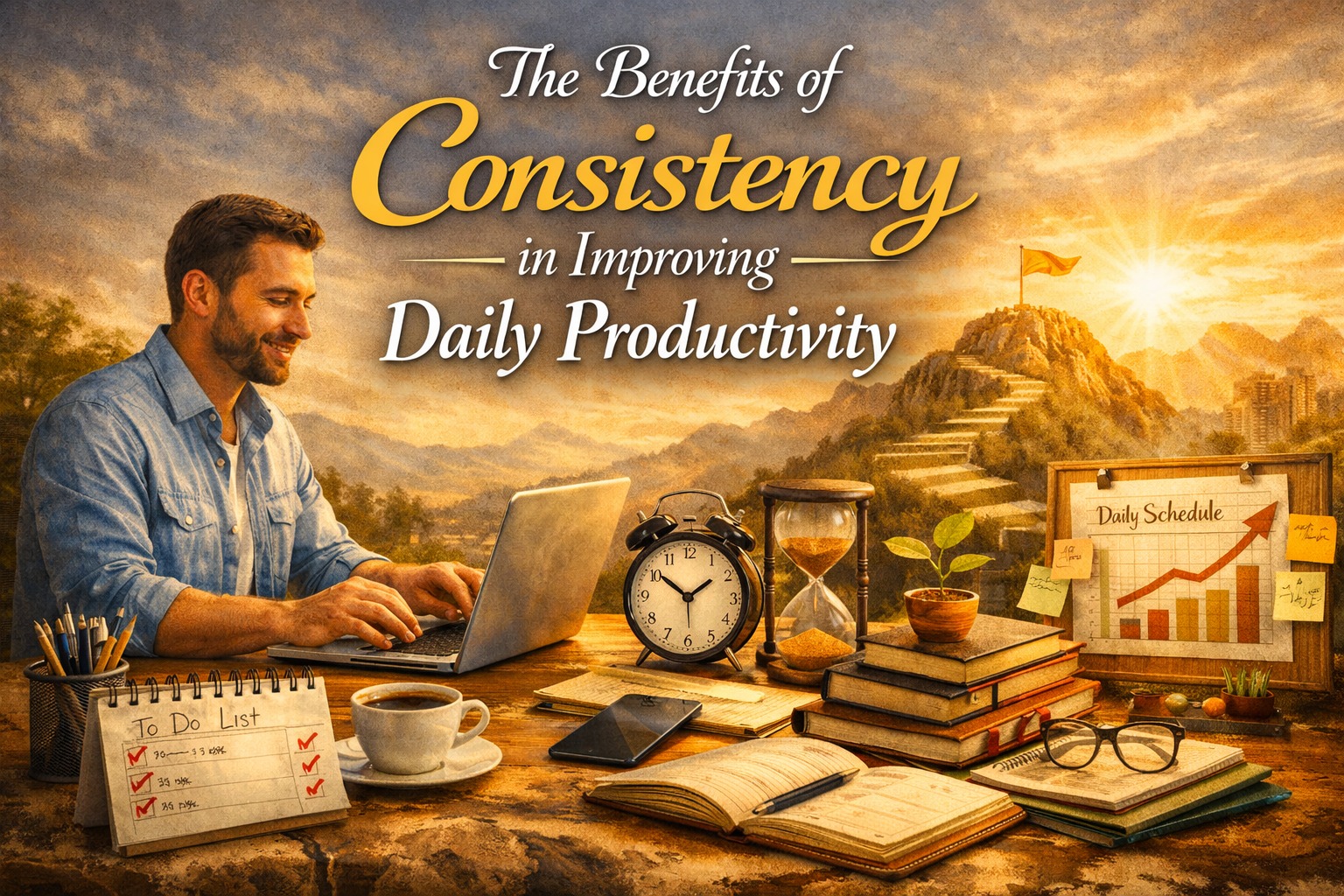 The Benefits of Consistency in Improving Daily Productivity