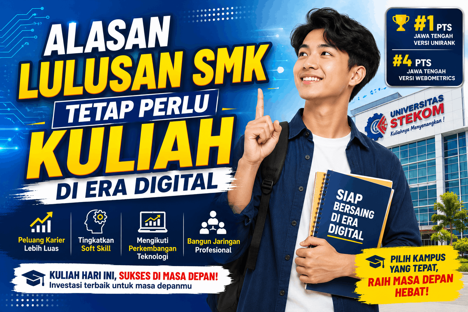 Alasan Lulusan SMK Tetap Perlu Kuliah di Era Digital