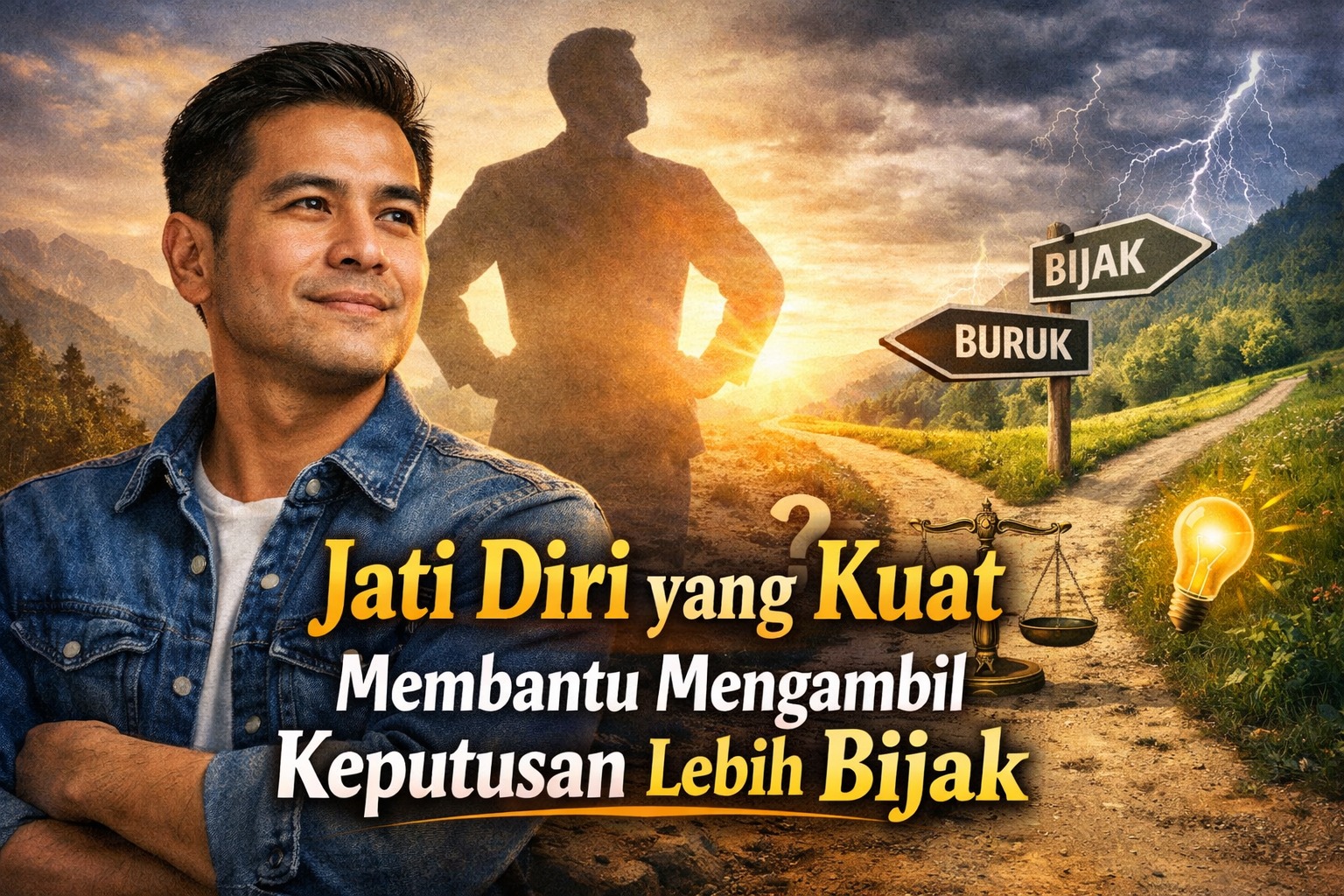 Jati Diri yang Kuat Membantu Mengambil Keputusan Lebih Bijak