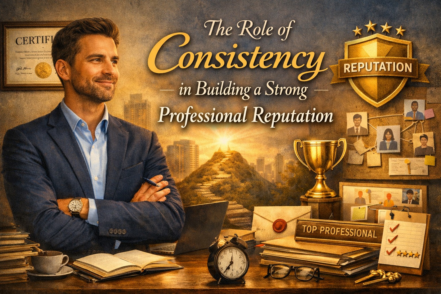 The Role of Consistency in Building a Strong Professional Reputation
