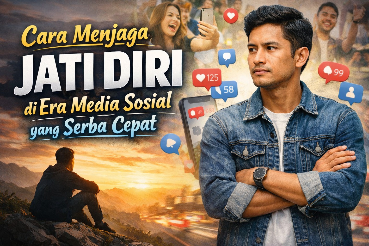Cara Menjaga Jati Diri di Era Media Sosial yang Serba Cepat