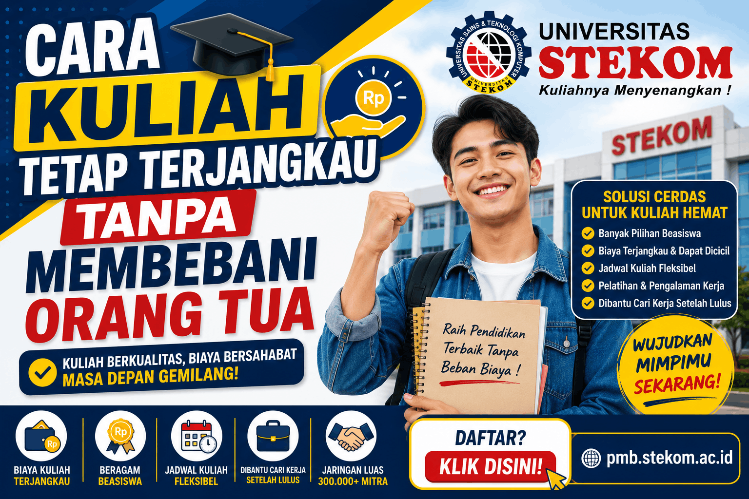 Cara Kuliah Tetap Terjangkau Tanpa Membebani Orang Tua