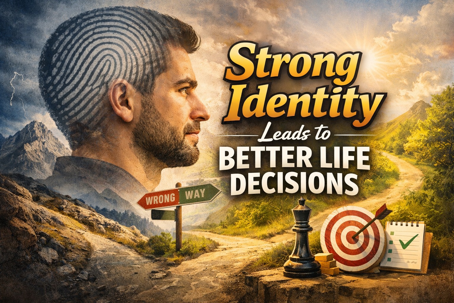 Strong Identity Leads to Better Life Decisions