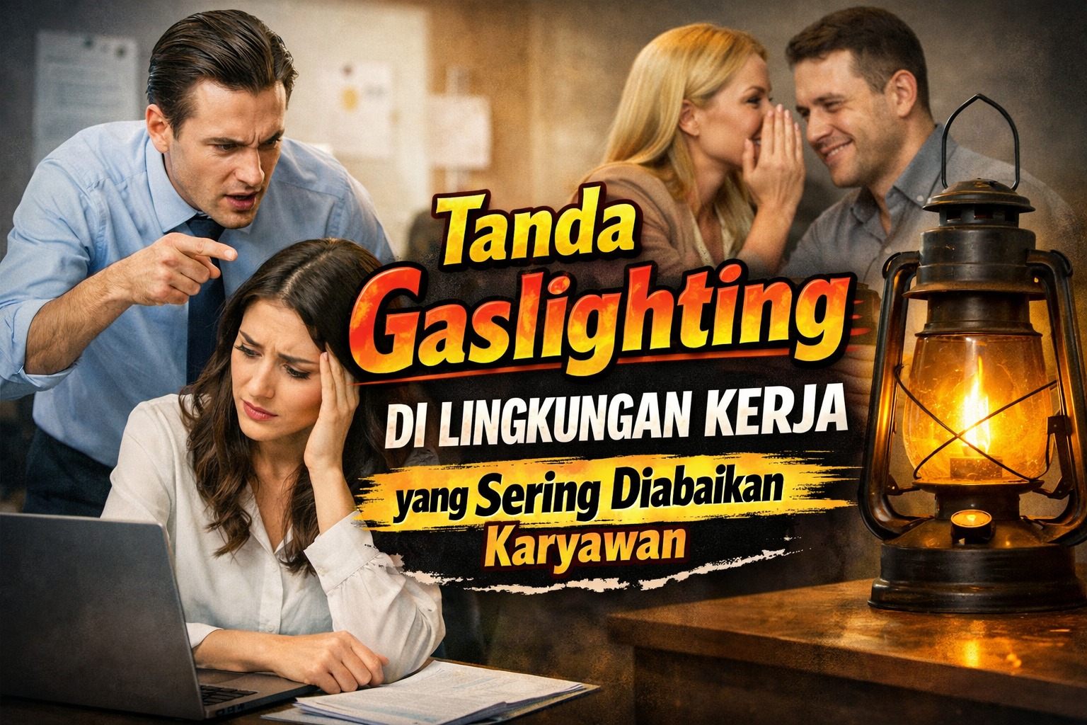 Tanda Gaslighting di Lingkungan Kerja yang Sering Diabaikan Karyawan