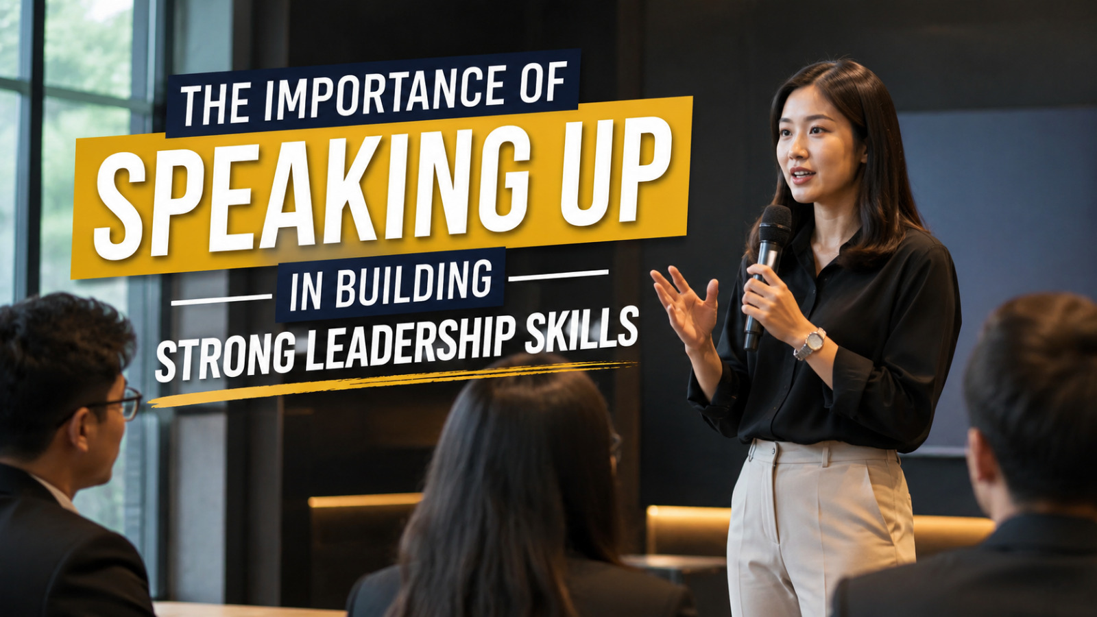 The Importance Of Speaking Up In Building Strong Leadership Skills