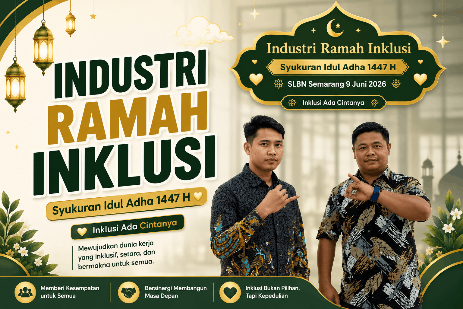TOPLOKER.COM Bersama Universitas STEKOM Gandeng CV Indah Jaya Toys Hadirkan Kebahagiaan untuk Ratusan Siswa Disabilitas dalam Syukuran Idul Adha