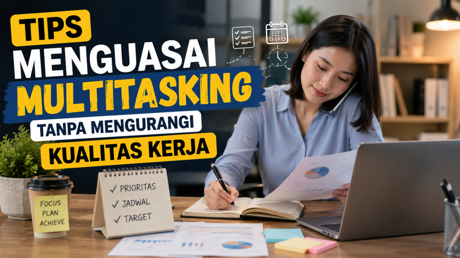 Tips Menguasai Multitasking Tanpa Mengurangi Kualitas Kerja