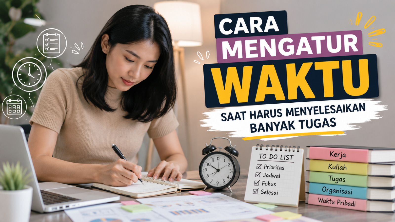 Cara Mengatur Waktu Saat Harus Menyelesaikan Banyak Tugas