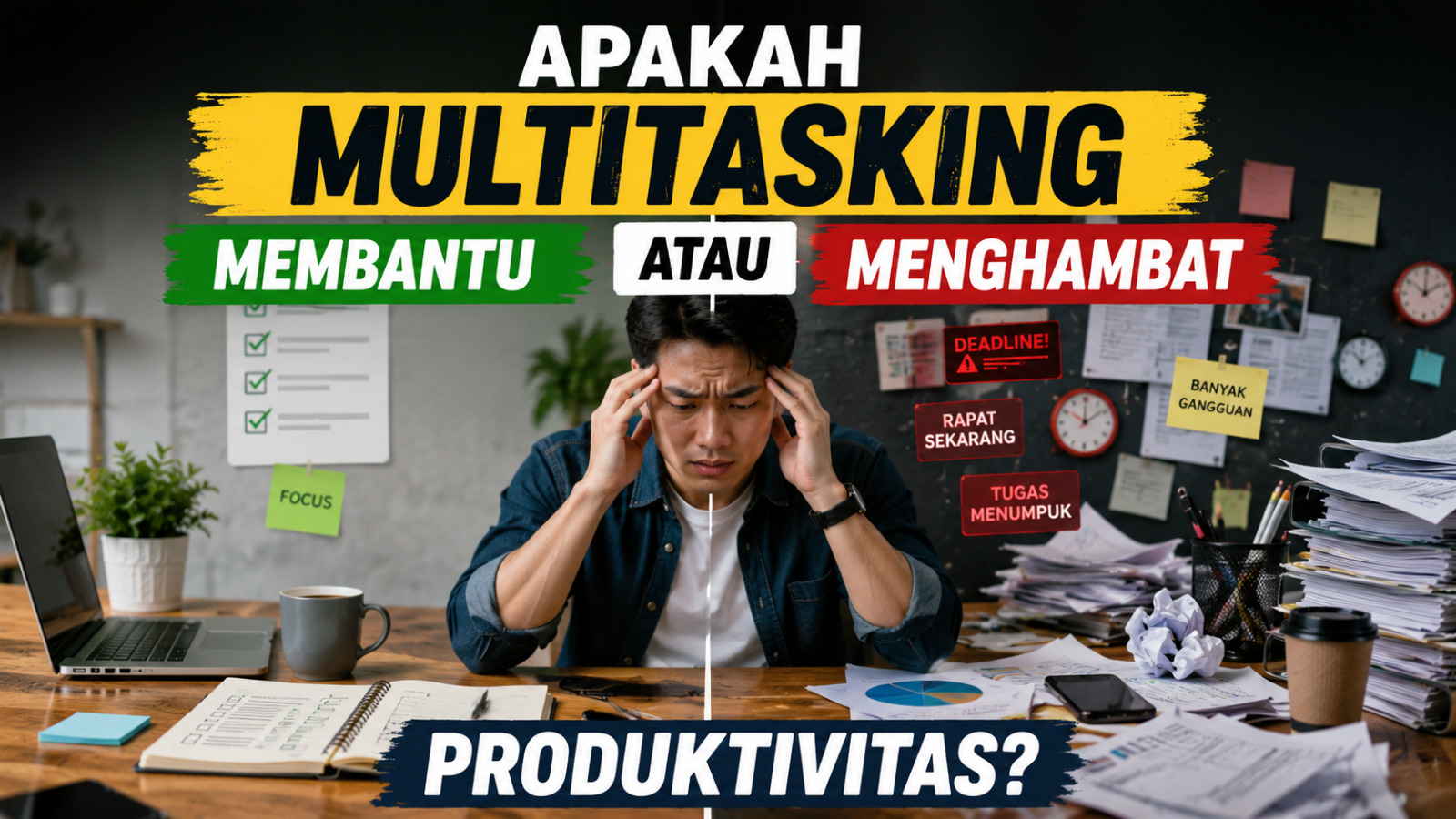 Apakah Multitasking Membantu Atau Justru Menghambat Produktivitas?