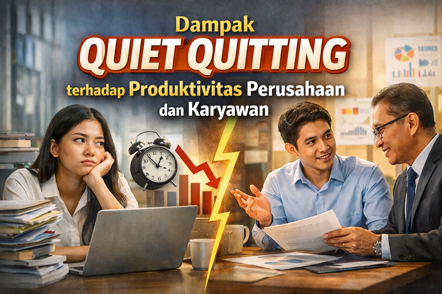 Dampak Quiet Quitting terhadap Produktivitas Perusahaan dan Karyawan