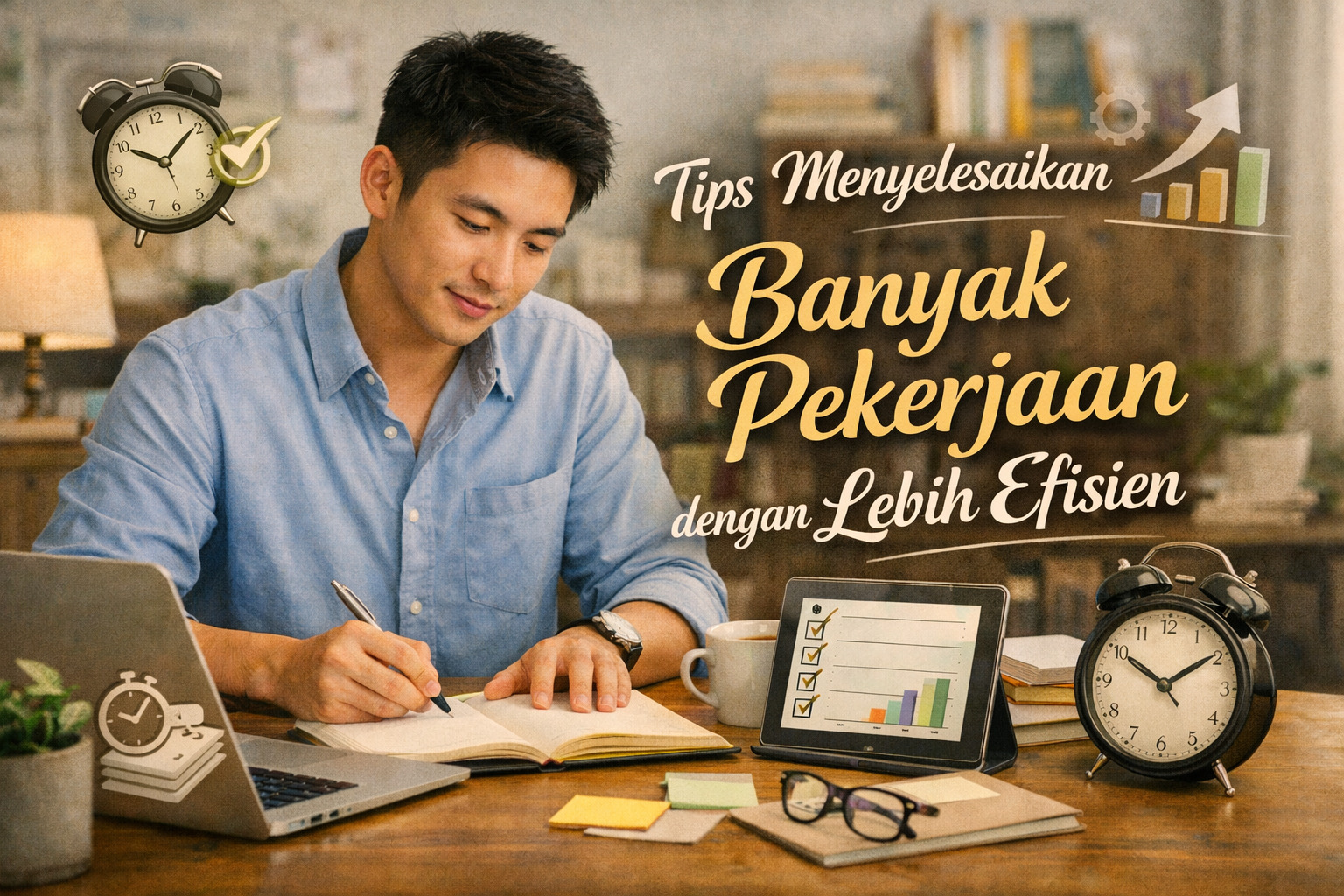 Tips Menyelesaikan Banyak Pekerjaan Dengan Lebih Efisien