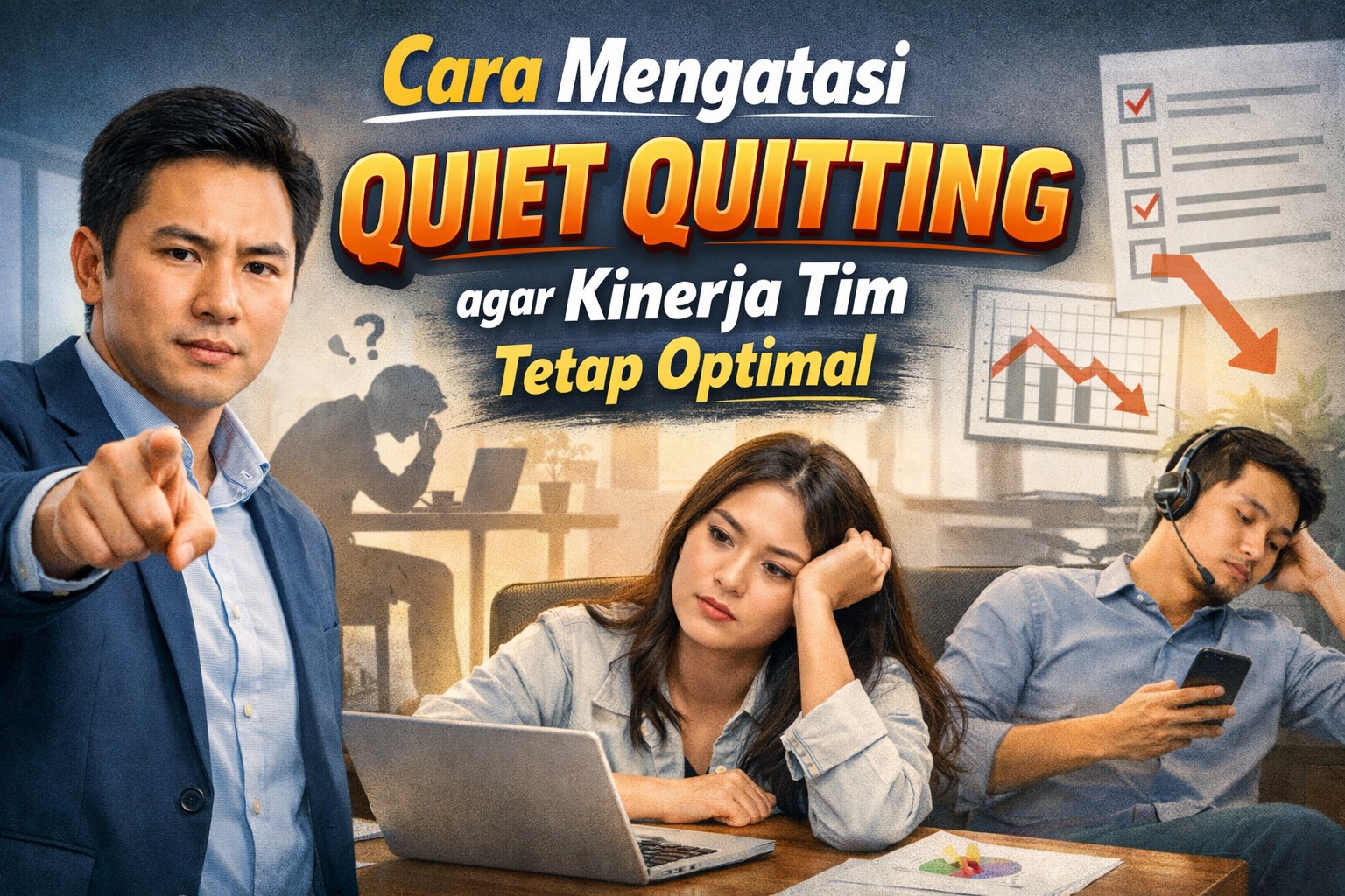Cara Mengatasi Quiet Quitting agar Kinerja Tim Tetap Optimal