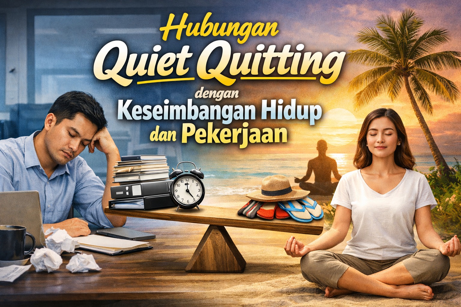 Hubungan Quiet Quitting dengan Keseimbangan Hidup dan Pekerjaan