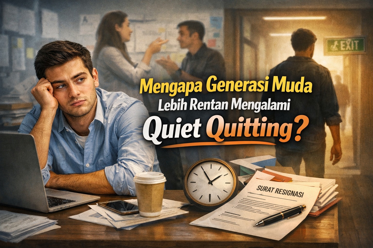 Mengapa Generasi Muda Lebih Rentan Mengalami Quiet Quitting?