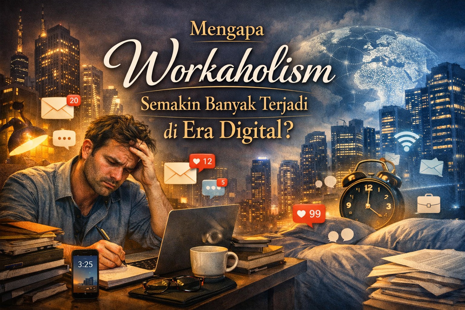Mengapa Workaholism Semakin Banyak Terjadi di Era Digital?