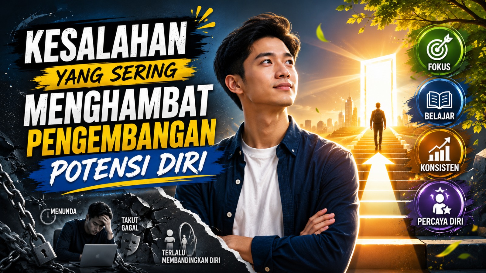 Kesalahan yang Sering Menghambat Pengembangan Potensi Diri