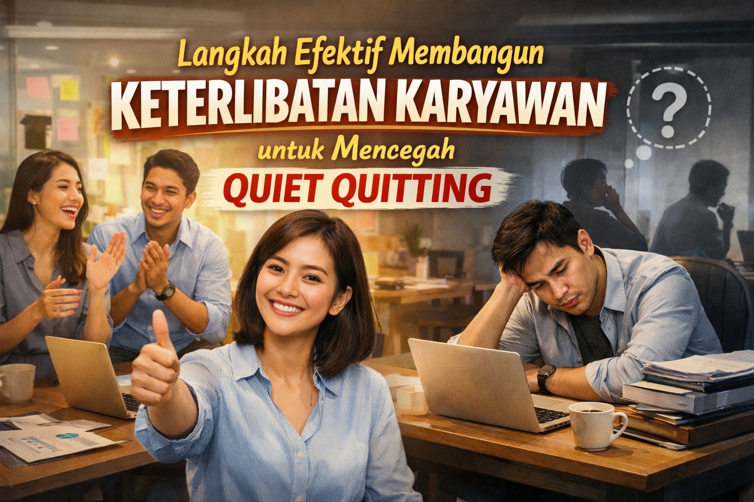 Langkah Efektif Membangun Keterlibatan Karyawan untuk Mencegah Quiet Quitting