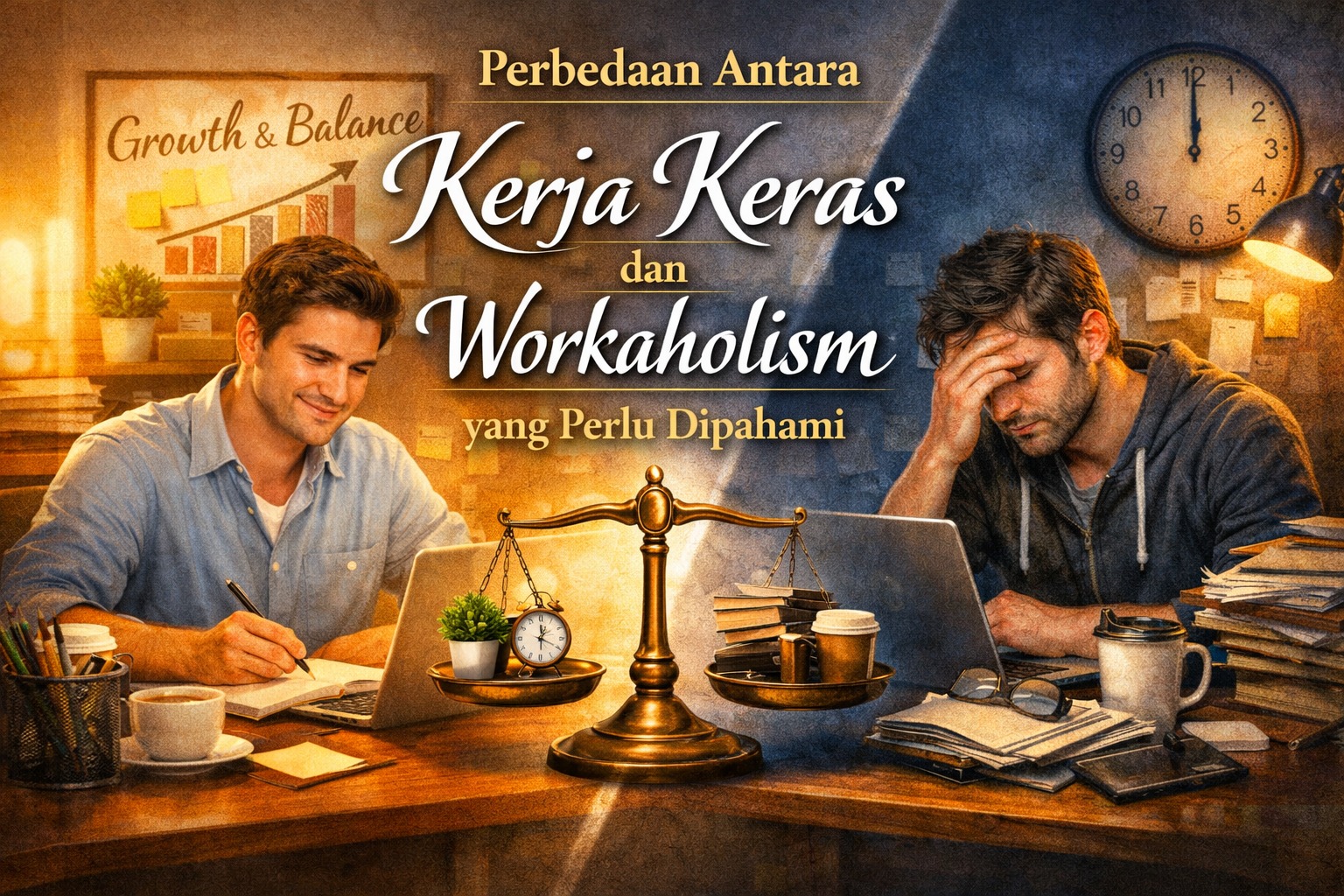 Perbedaan Antara Kerja Keras dan Workaholism yang Perlu Dipahami