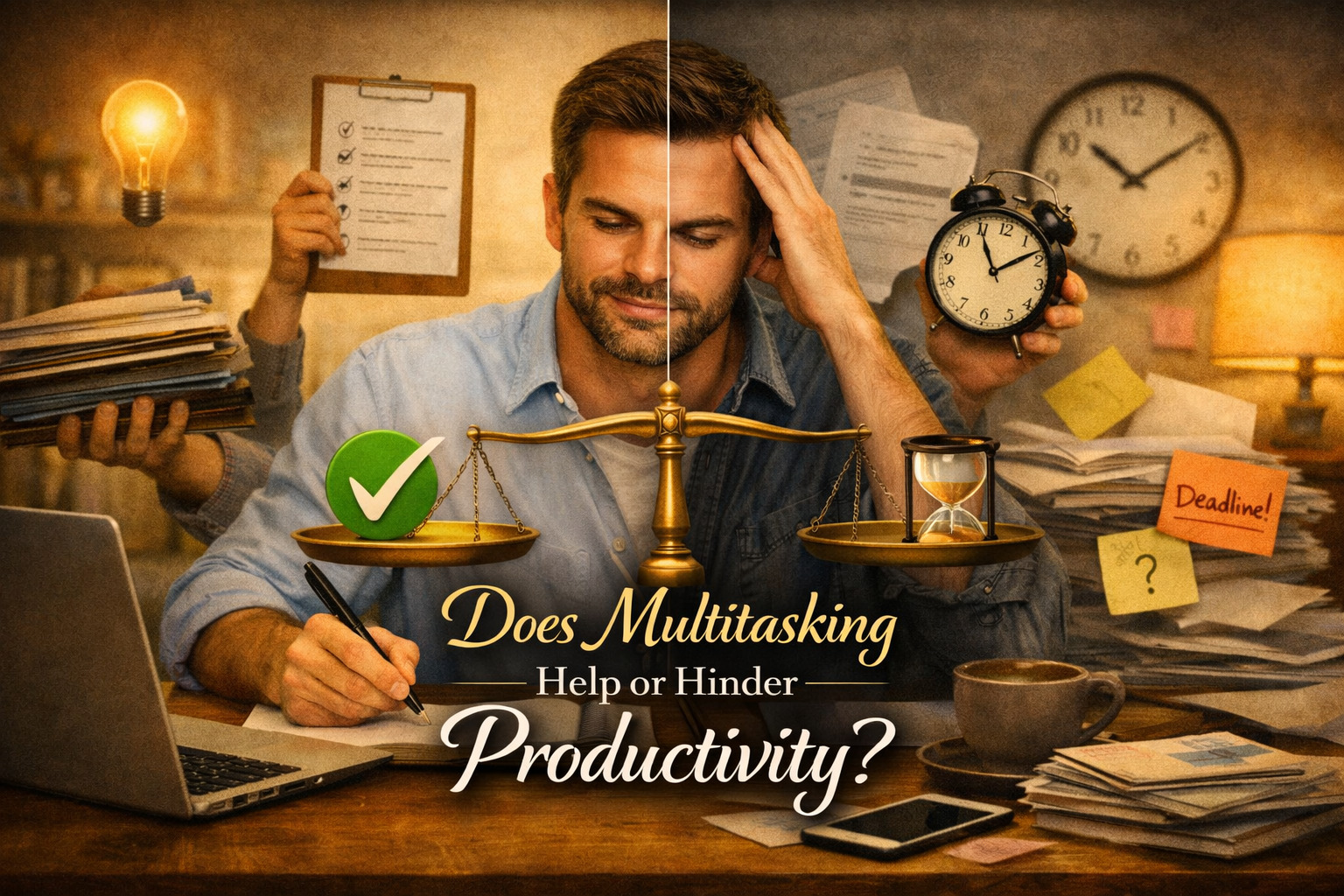 Does Multitasking Help Or Hinder Productivity?