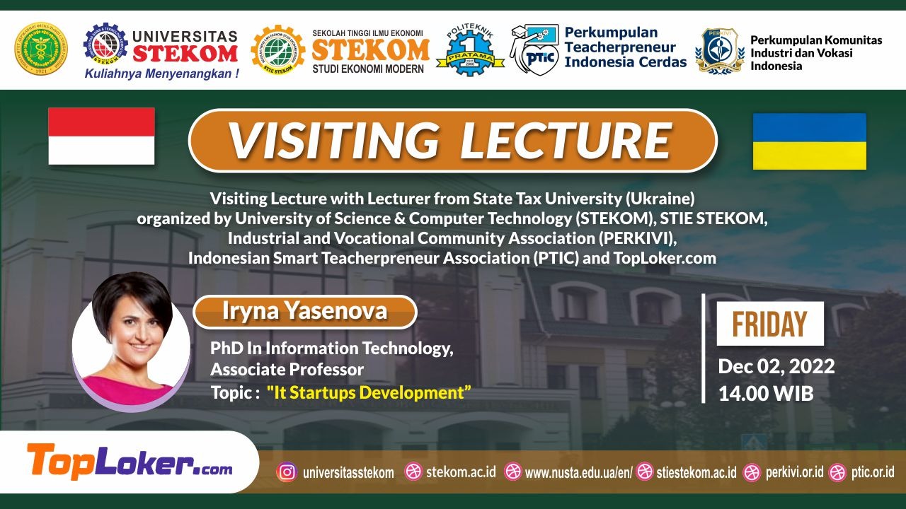 VISITING LECTURE It Startups Development