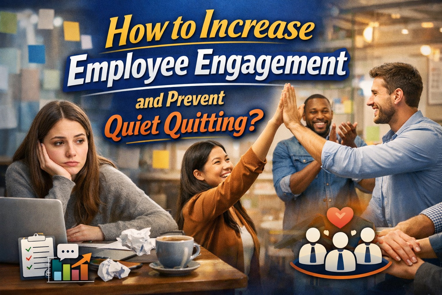 How to Increase Employee Engagement and Prevent Quiet Quitting?