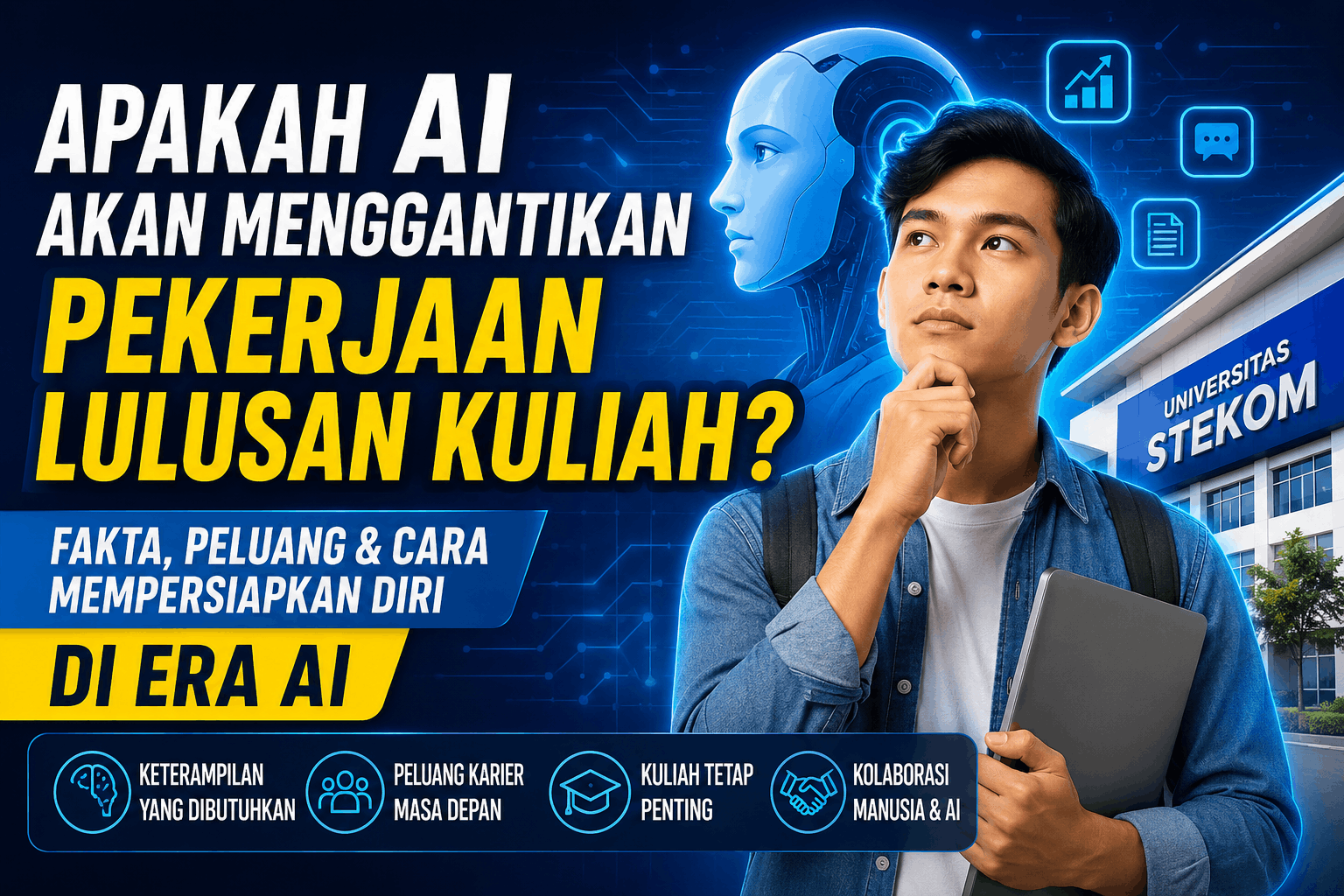 Apakah AI Akan Menggantikan Pekerjaan Lulusan Kuliah
