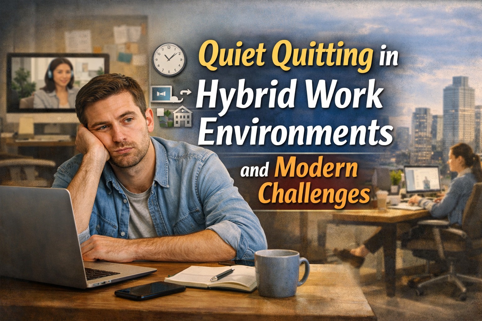 Quiet Quitting in Hybrid Work Environments and Modern Challenges