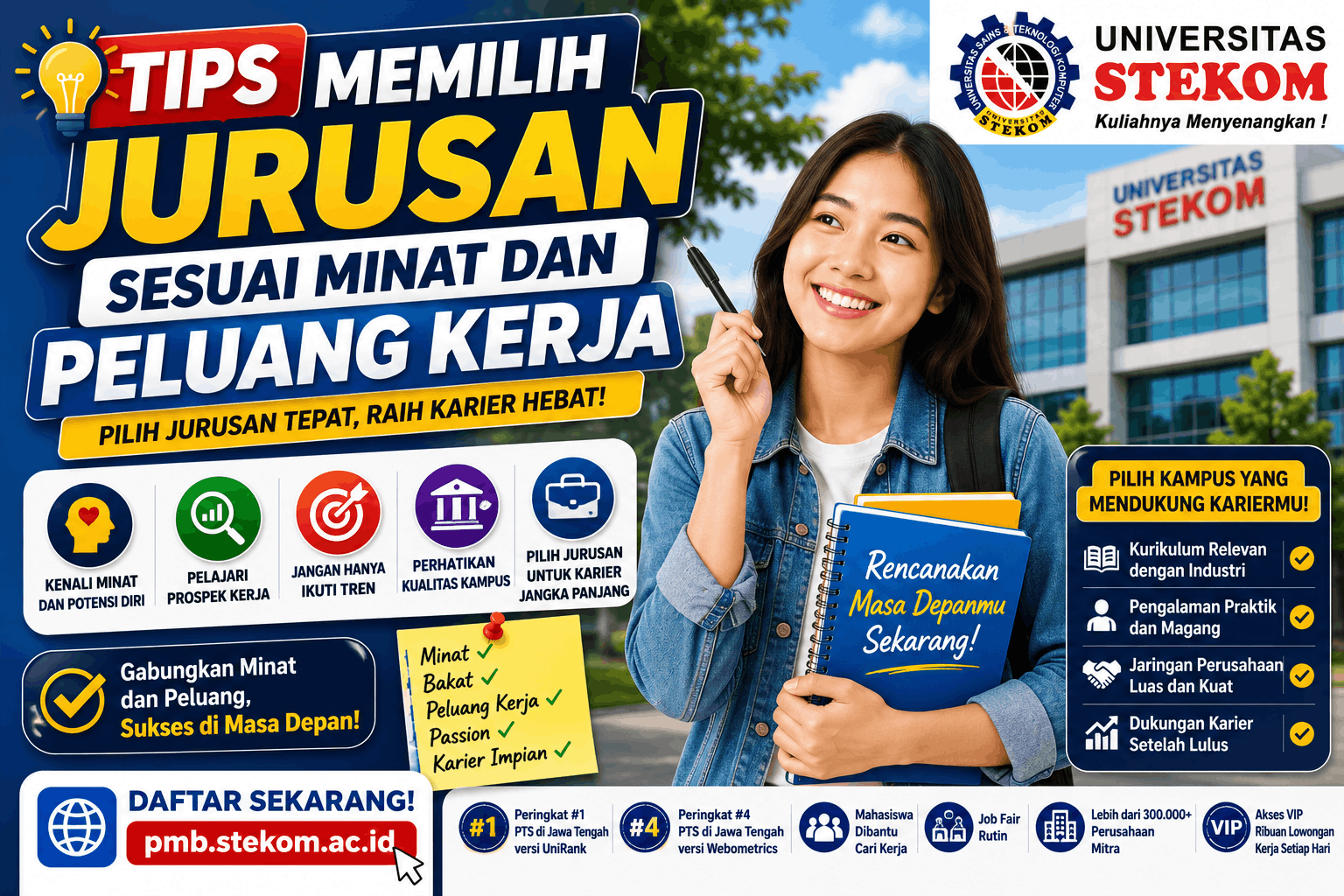 Tips Memilih Jurusan Sesuai Minat dan Peluang Kerja