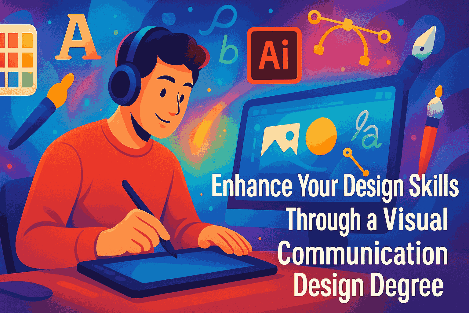 Enhance Your Design Skills Through a Visual Communication Design Degree