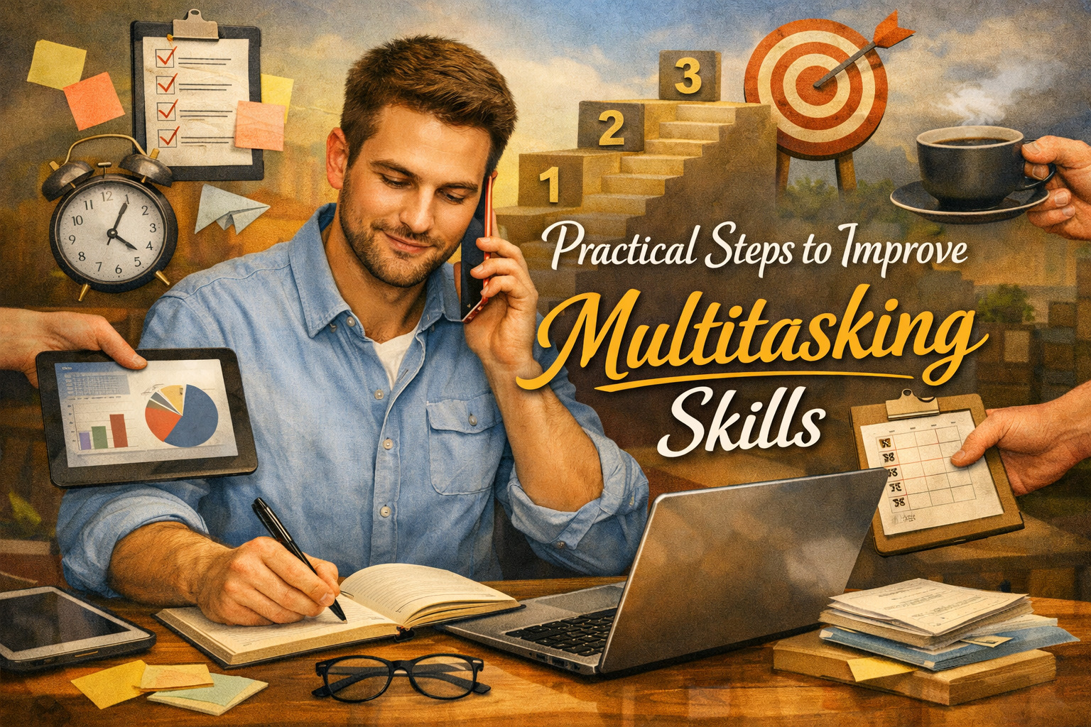 Practical Steps To Improve Multitasking Skills