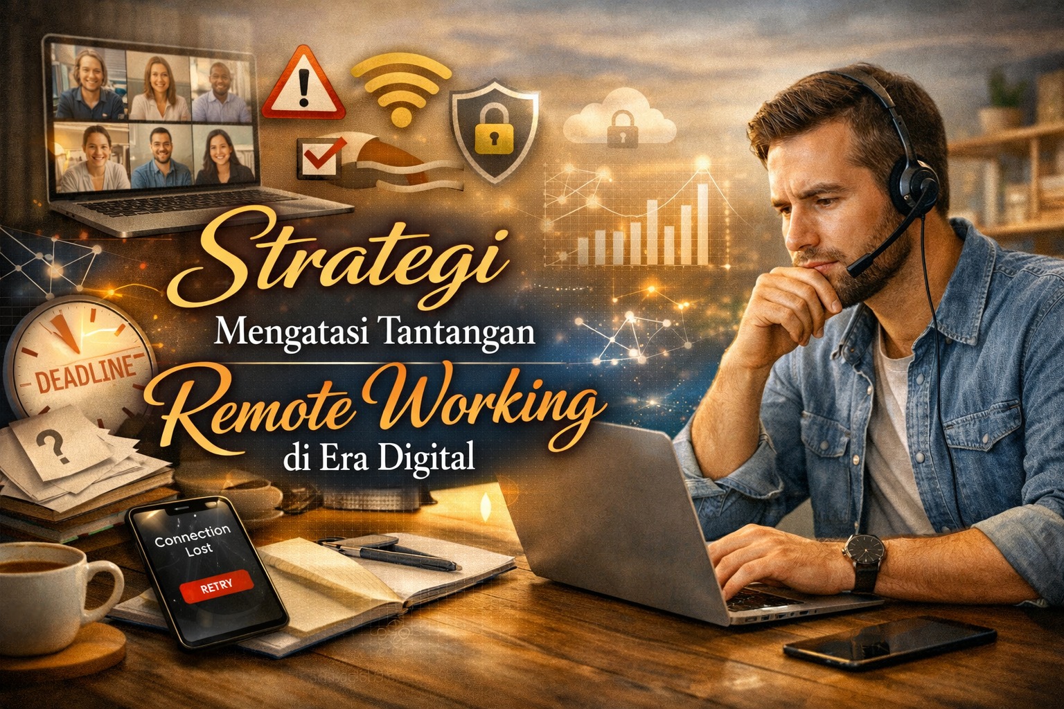 Strategi Mengatasi Tantangan Remote Working di Era Digital