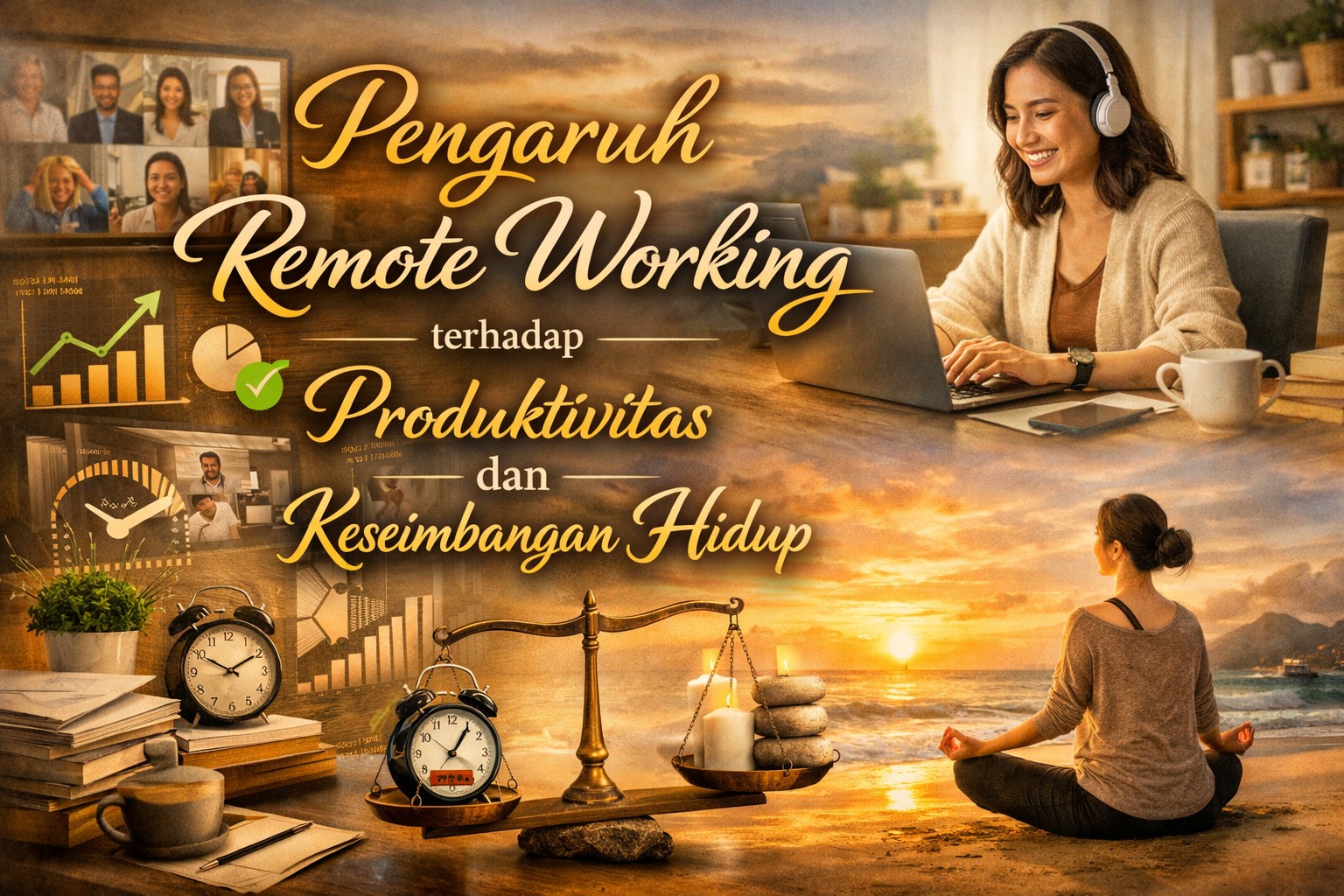 Pengaruh Remote Working terhadap Produktivitas dan Keseimbangan Hidup