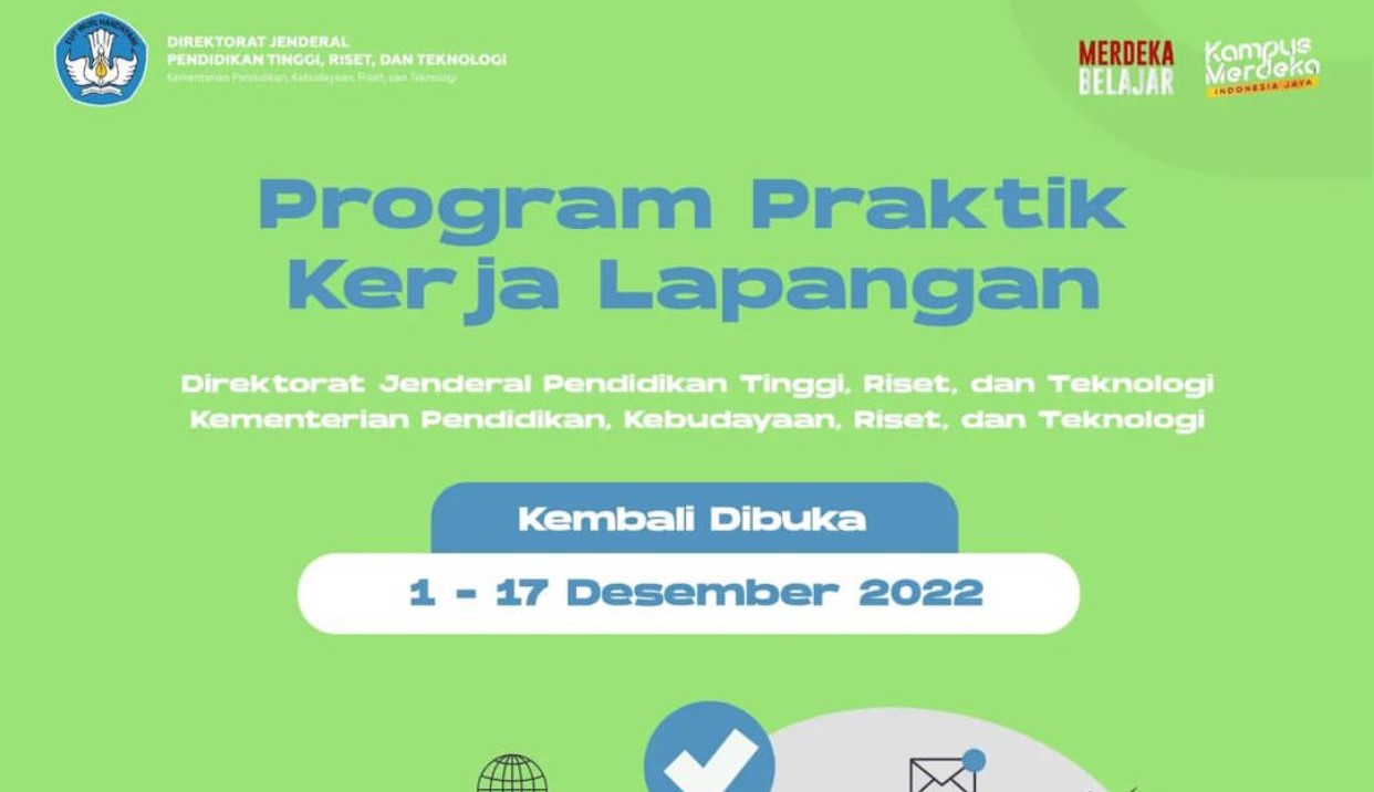 Ditjen Dikti Membuka Program Praktik Kerja Lapangan Batch 12
