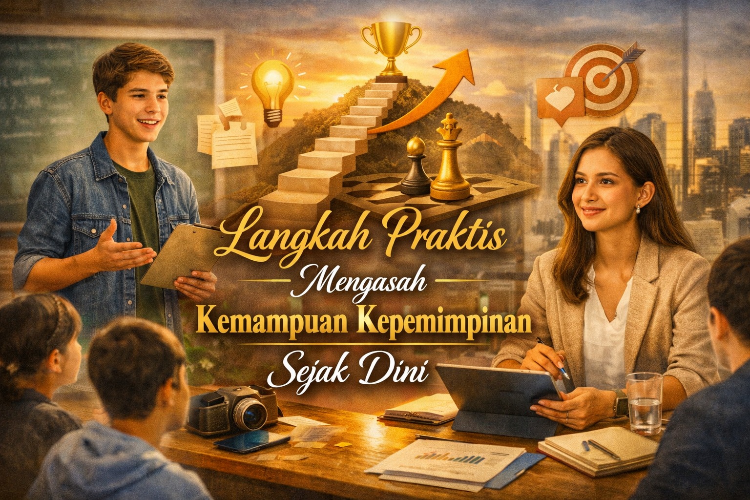 Langkah Praktis Mengasah Kemampuan Kepemimpinan Sejak Dini