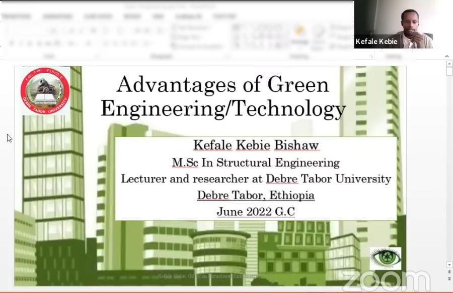 Webinar International 2022 - The advantage of green engineering part 9