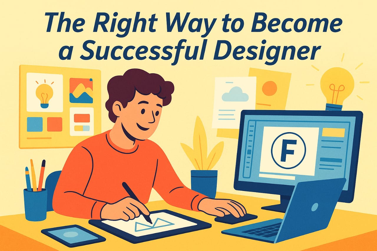 “The Right Way to Become a Successful Designer”