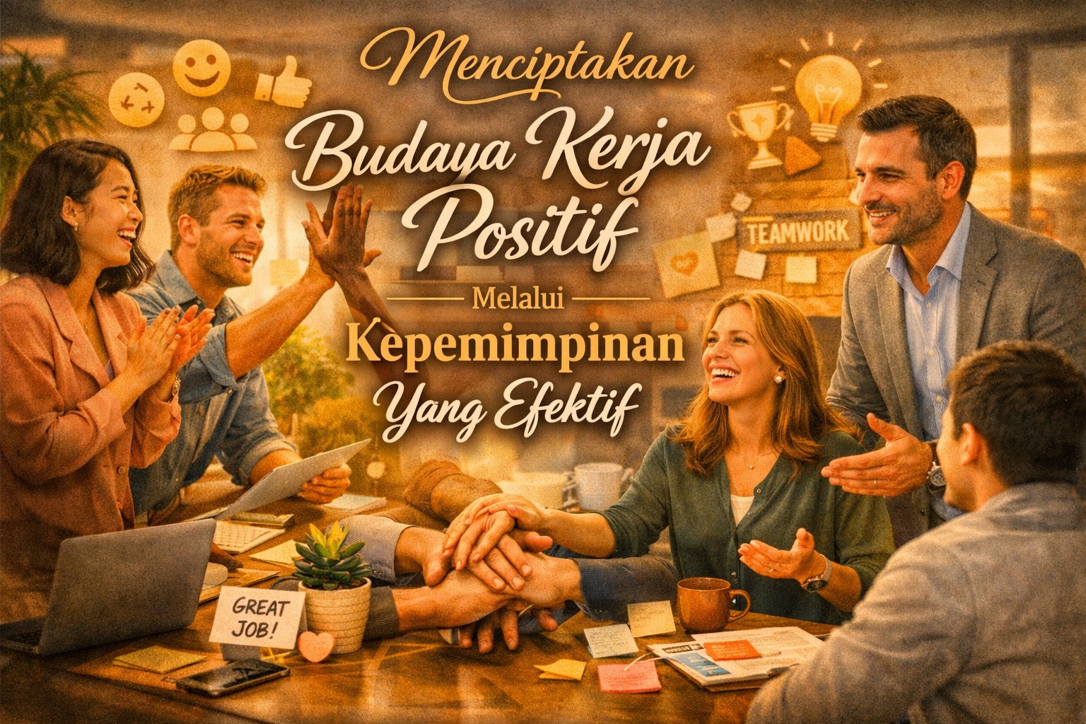 Menciptakan Budaya Kerja Positif Melalui Kepemimpinan Yang Efektif