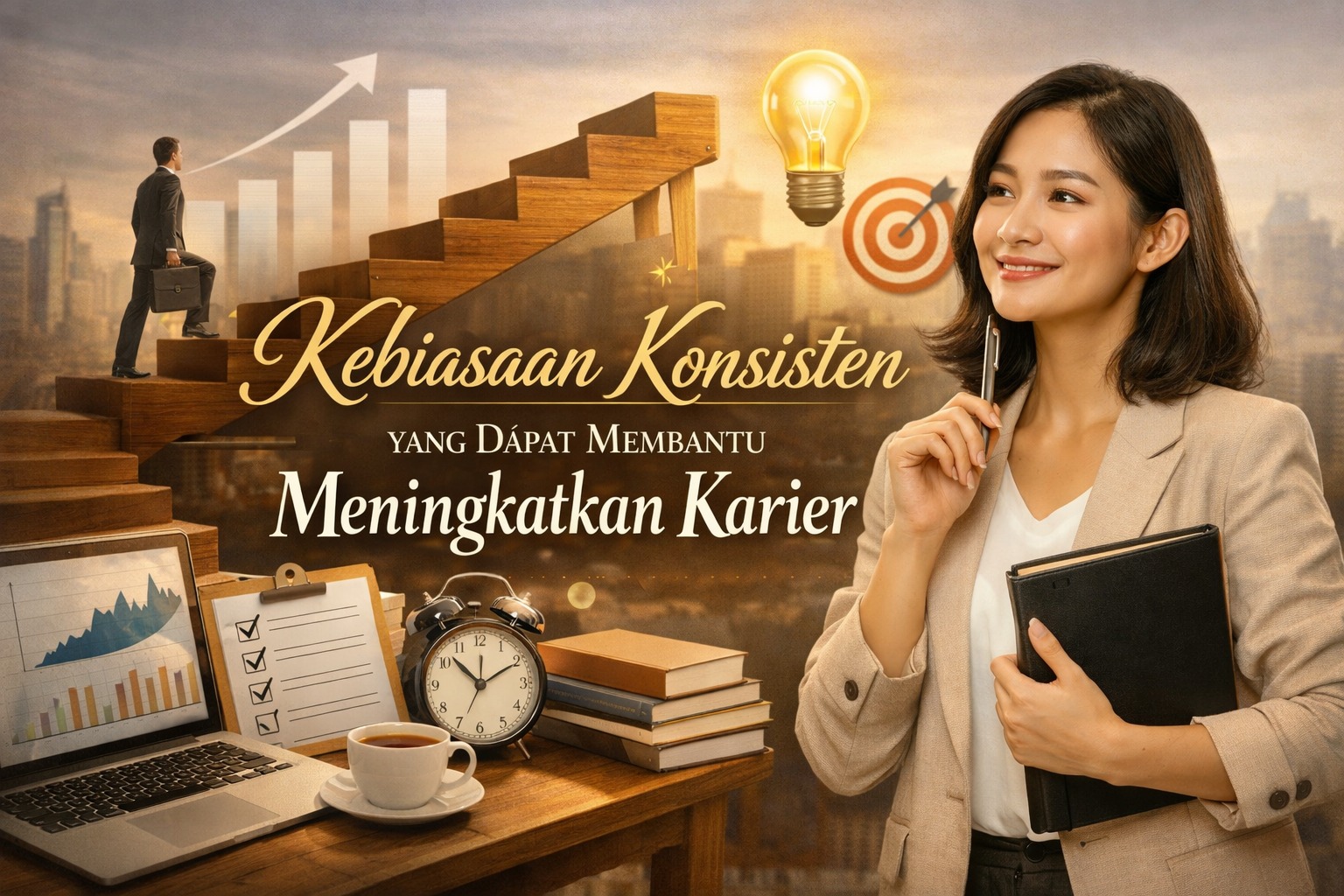 Kebiasaan Konsisten yang Dapat Membantu Meningkatkan Karier