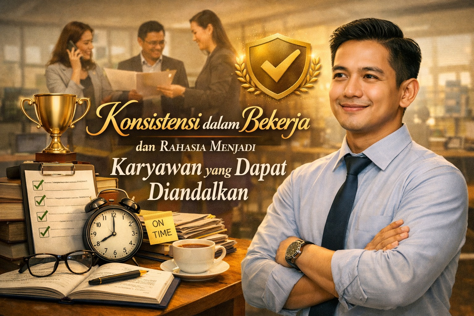 Konsistensi dalam Bekerja dan Rahasia Menjadi Karyawan yang Dapat Diandalkan