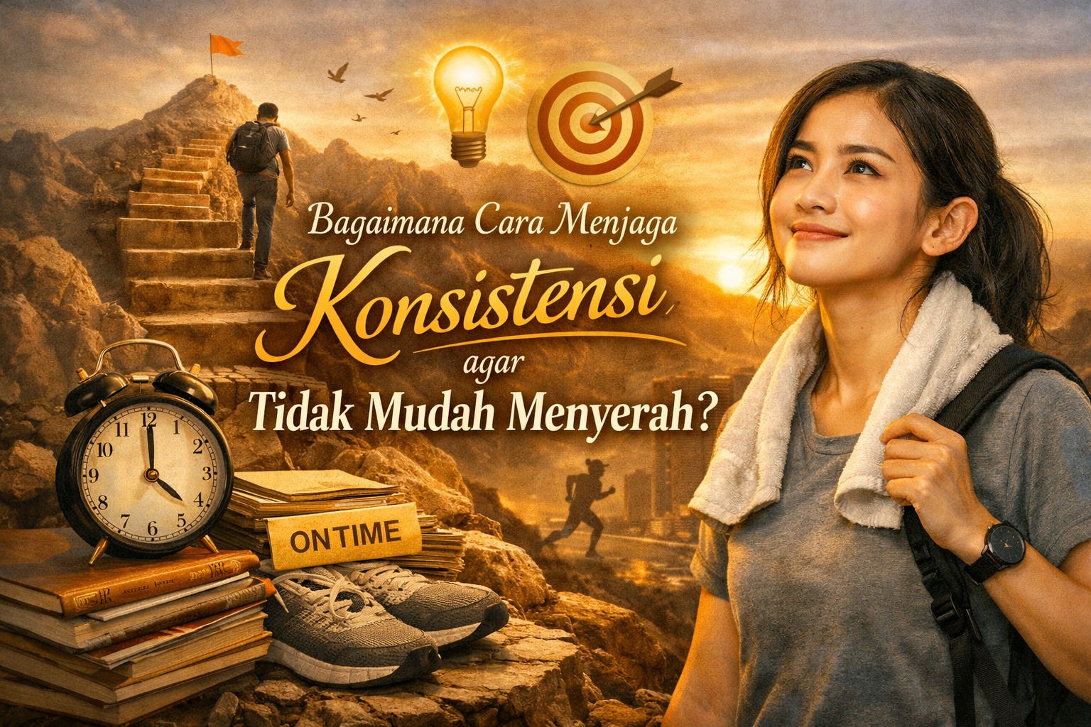 Bagaimana Cara Menjaga Konsistensi agar Tidak Mudah Menyerah?