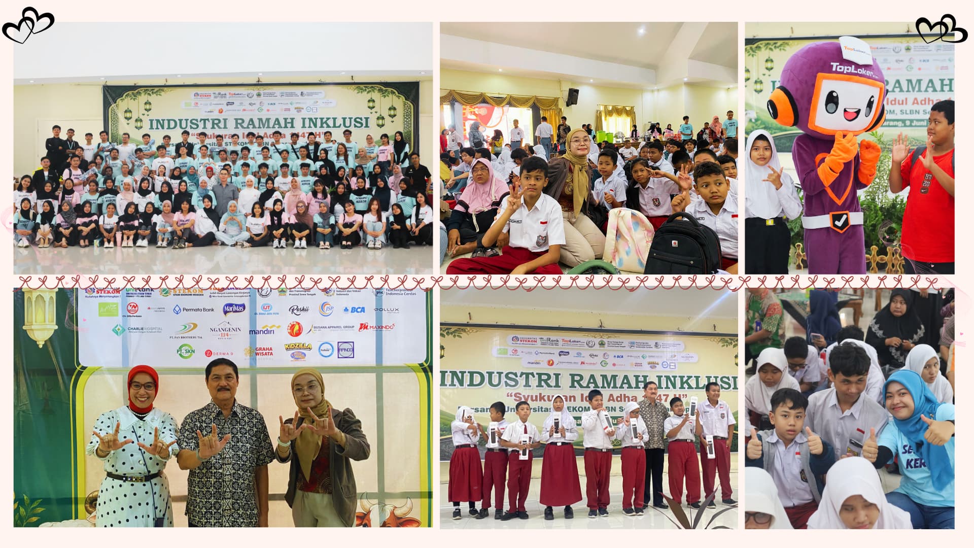 Inklusi Tak Berhenti pada Wacana: Universitas STEKOM dan APINDO Hadirkan Kebahagiaan bagi Anak-anak Disabilitas