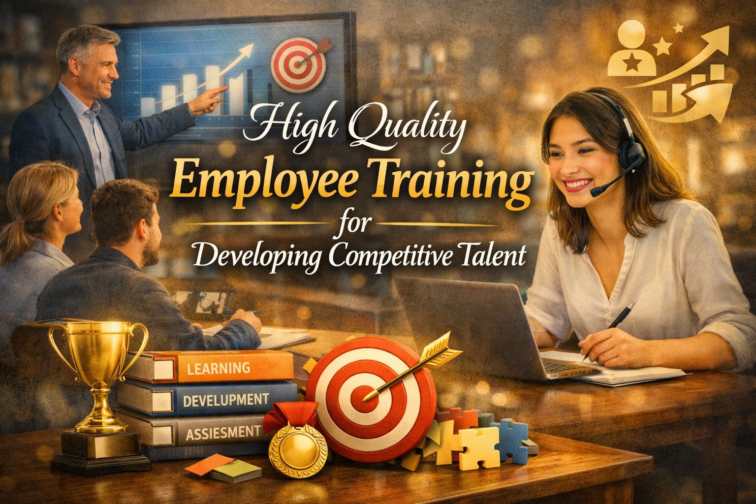 . High Quality Employee Training for Developing Competitive Talent