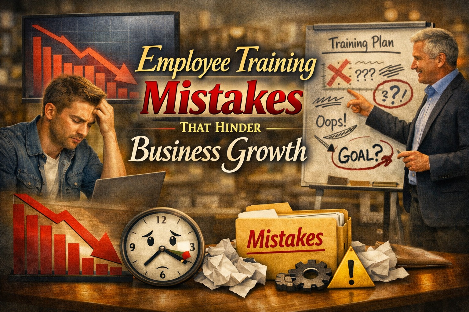 Employee Training Mistakes That Often Hinder Business Growth